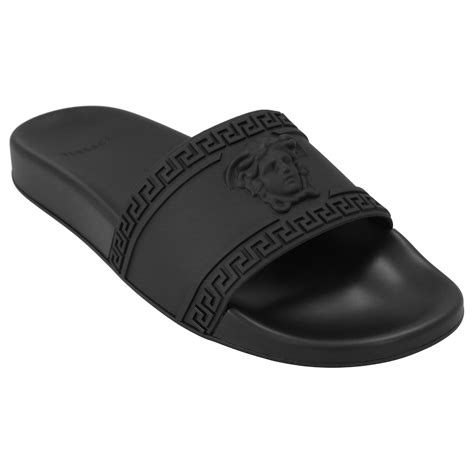 chanclas versace hombre|Zapatos de marca para hombre .